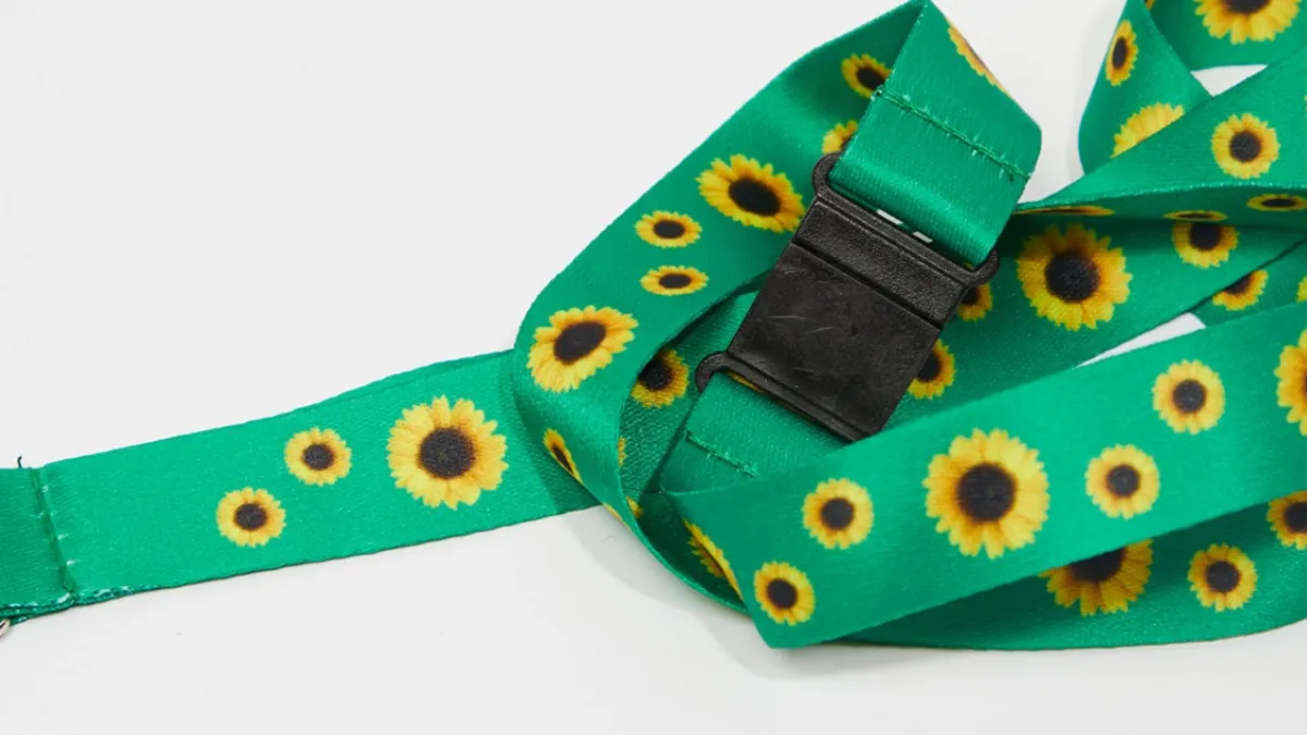 Setembro Cordão ou colar de Girassol